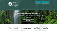 Desktop Screenshot of coniferinsurance.com